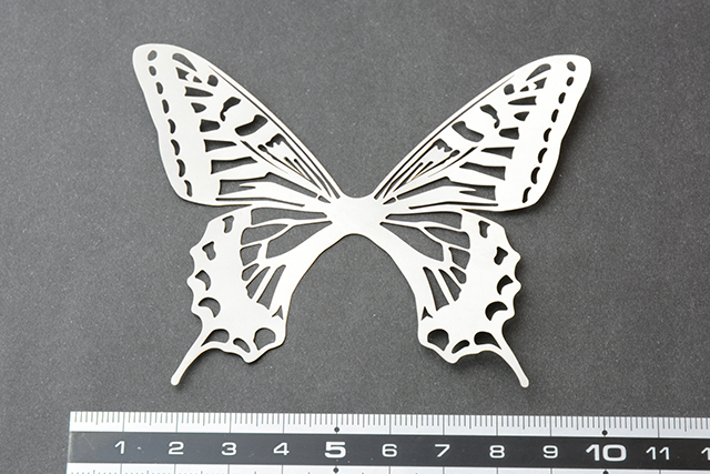 蝶の標本サンプル　SUS304