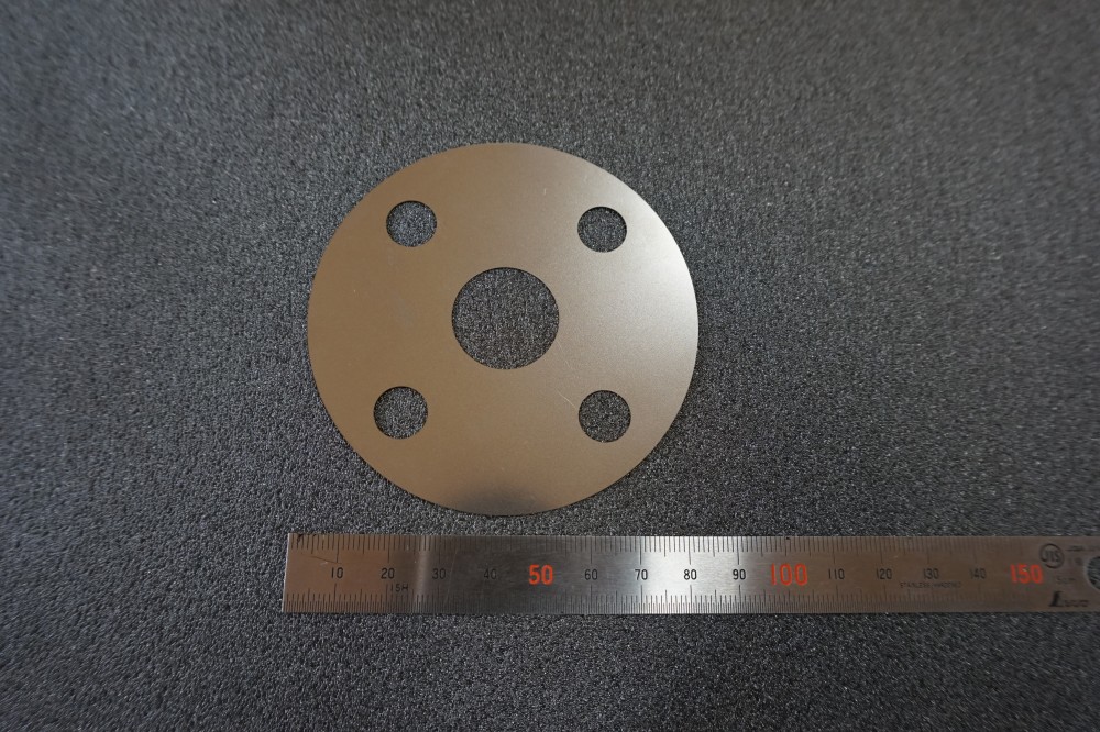 薄板レーザー加工品_SUS304H_t0.1×φ80
